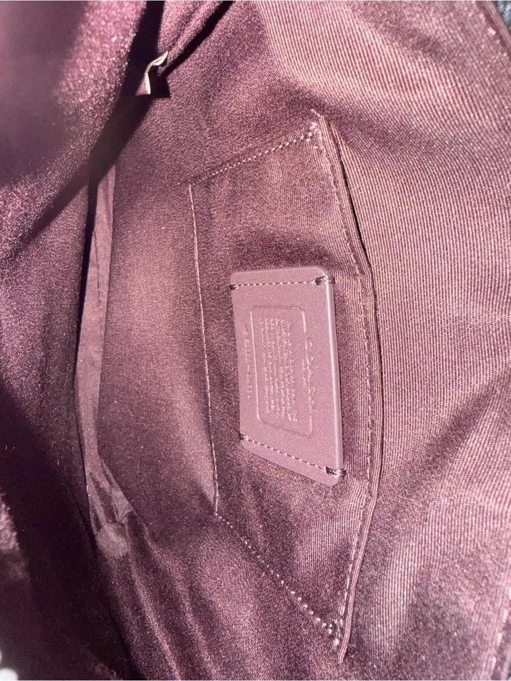 Coach Mini Rowan File Crossbody - Picture 3 of 5